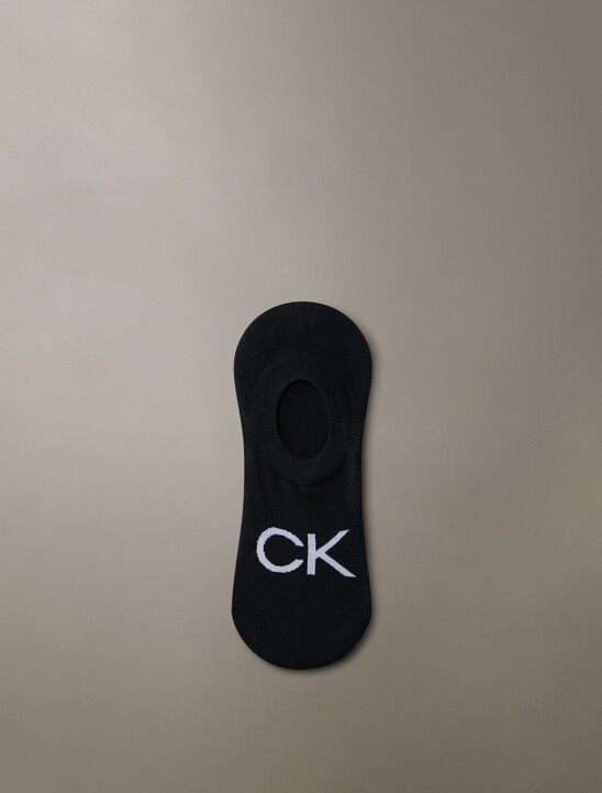 CK Logo No Show Liner Socks