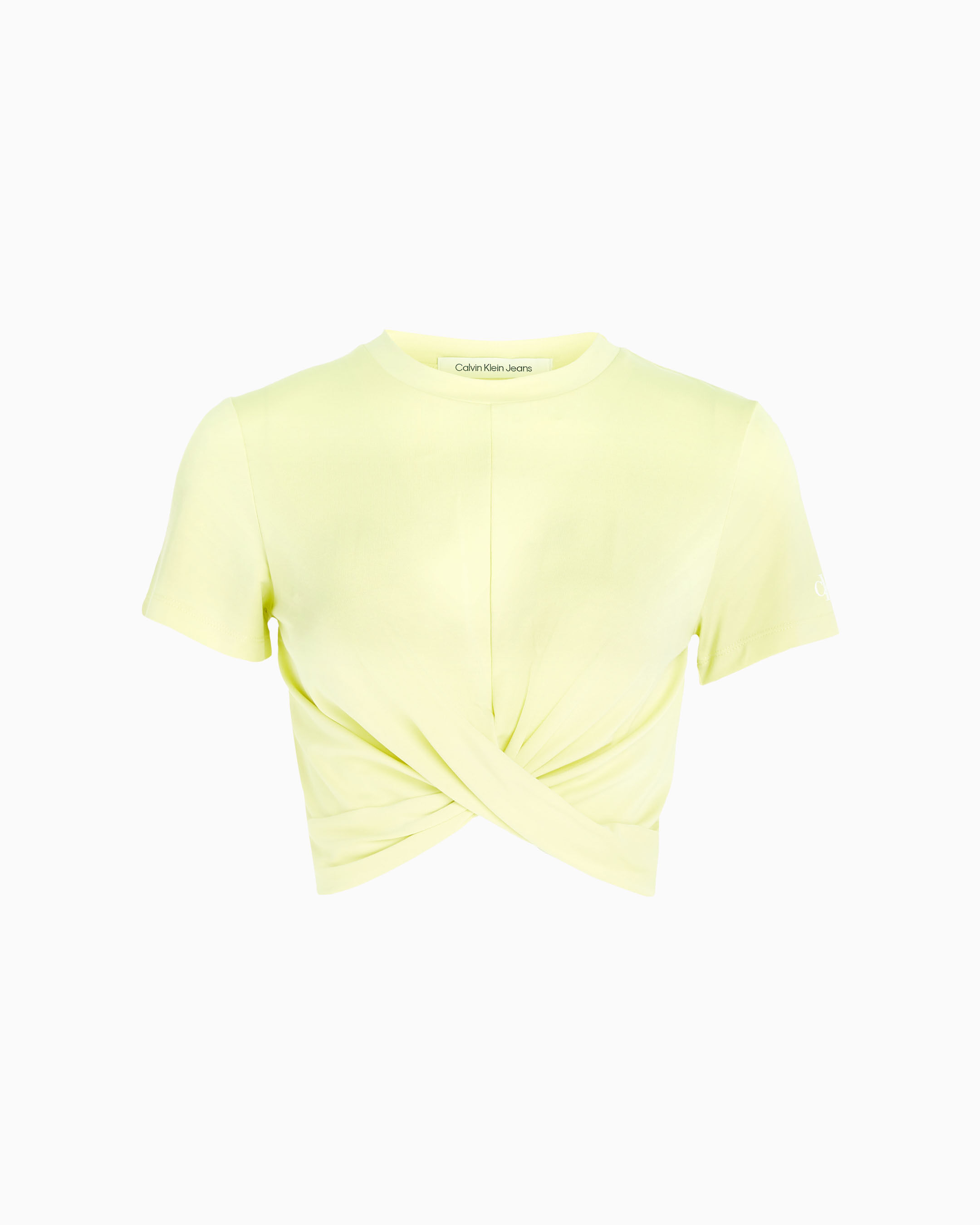 Cropped Twisted T Shirt
