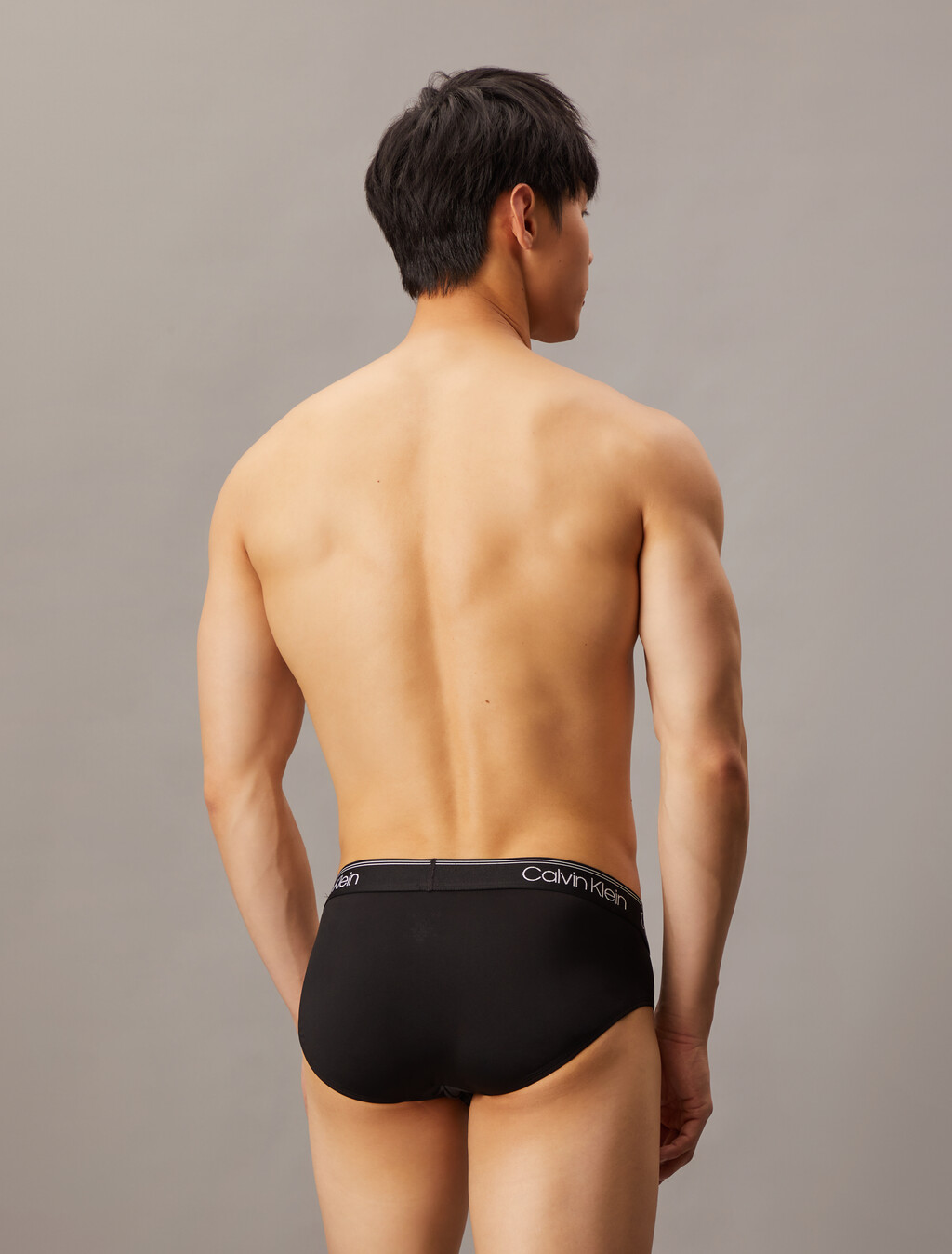 Microfiber Stretch 3-Pack Hip Brief, 3 Black, hi-res