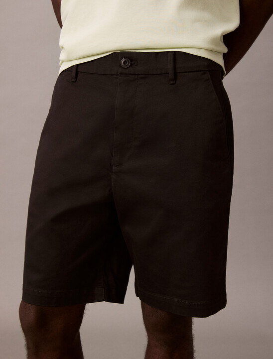 Refined Cotton Stretch Short