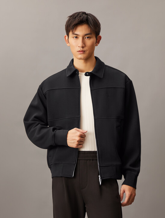 Twill Zip Up Jacket