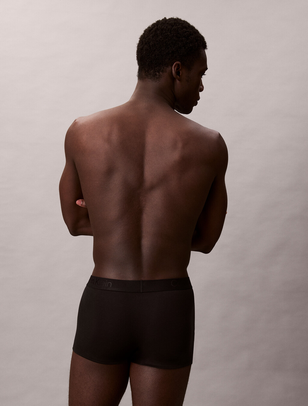 Trunks - CK Black Cotton, Black, hi-res