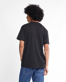 Badge Logo Crew Neck Tee, Ck Black, hi-res