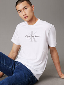 Monogram T-shirt, Brilliant White, hi-res