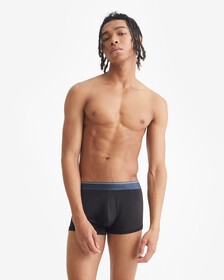 LOGO LOW RISE TRUNK 3 PACK, Black w/ Ameythyst/Silver Birch/Midnight, hi-res