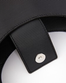 Recycled Shoulder Bag, BLACK, hi-res