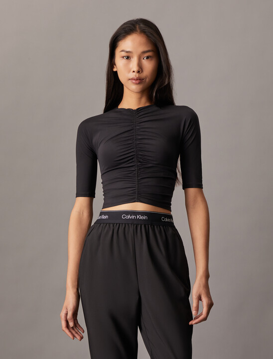 Icon Ruched Front Tee