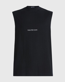 RELAXED TANK TOP, Ck Black, hi-res