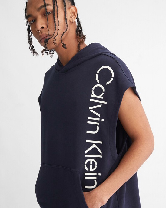 KHAKIS SLEEVELESS HOODIE