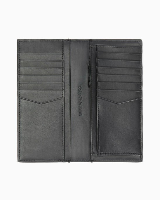 LOGO HARDWARE LONG BILLFOLD WALLET