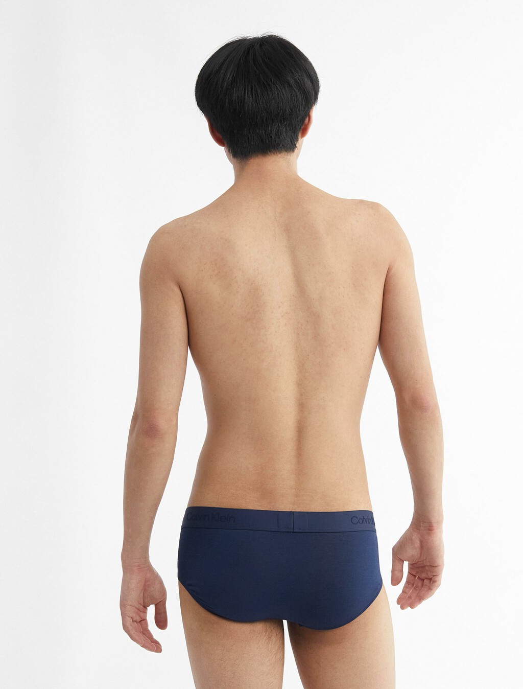 CK Black Ultra Soft Cashmere Hipster Briefs, Blue Shadow, hi-res