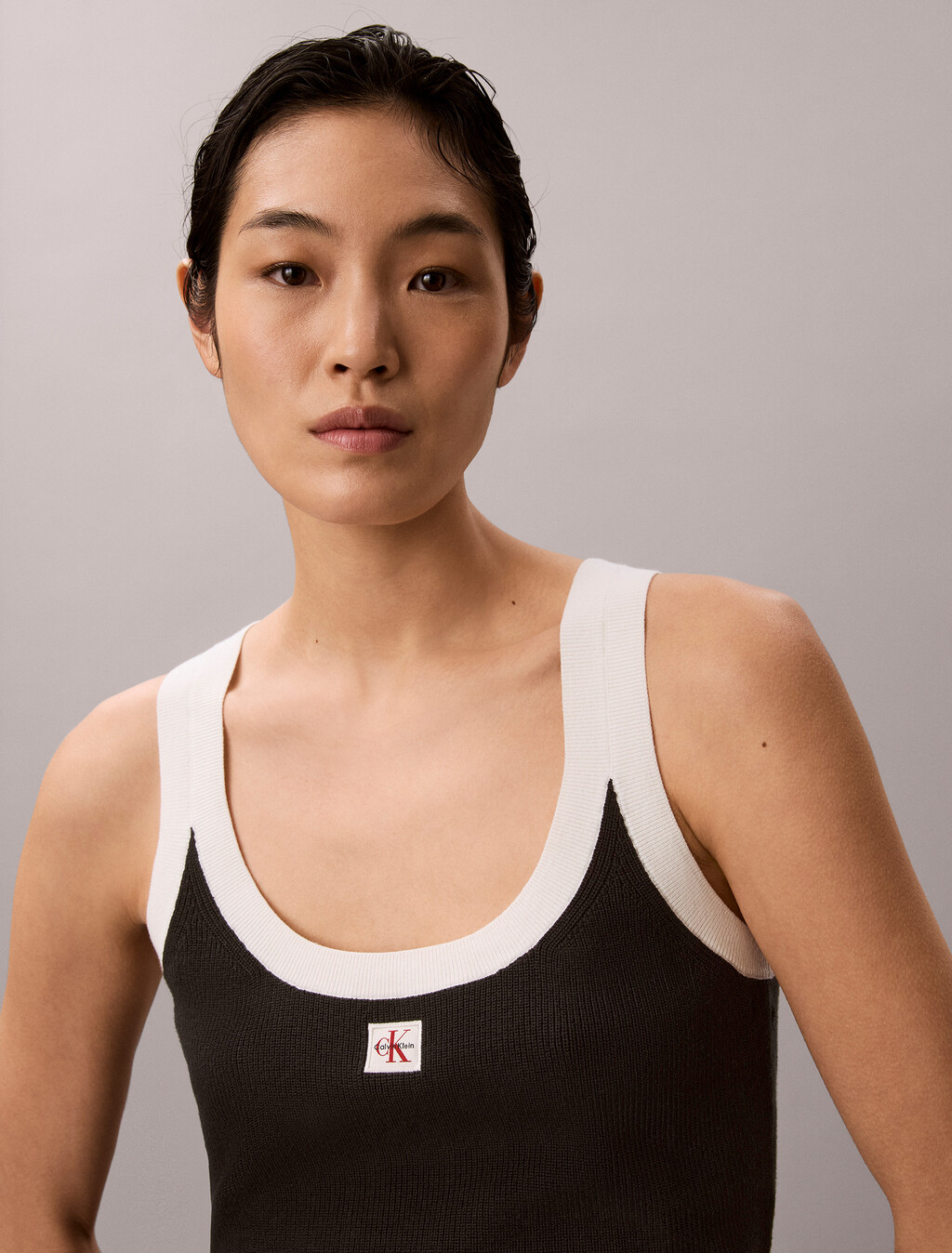 Monogram 標誌背心, Black, hi-res