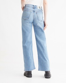 37.5 LIGHT BLUE WIDE LEG JEANS, Light Blue, hi-res