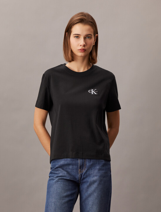 Core Essentials Monogram Embroidery Tee