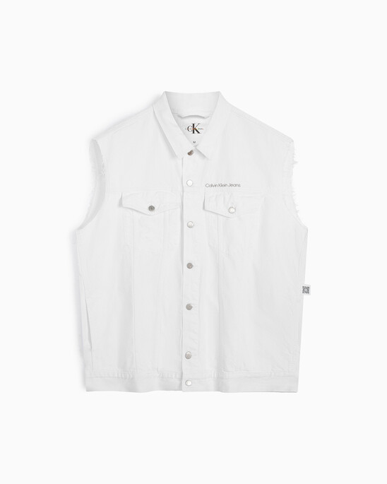 Pride Unisex Extreme Oversized Denim Vest