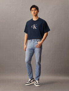 Monogram T-shirt, Dark Sapphire, hi-res