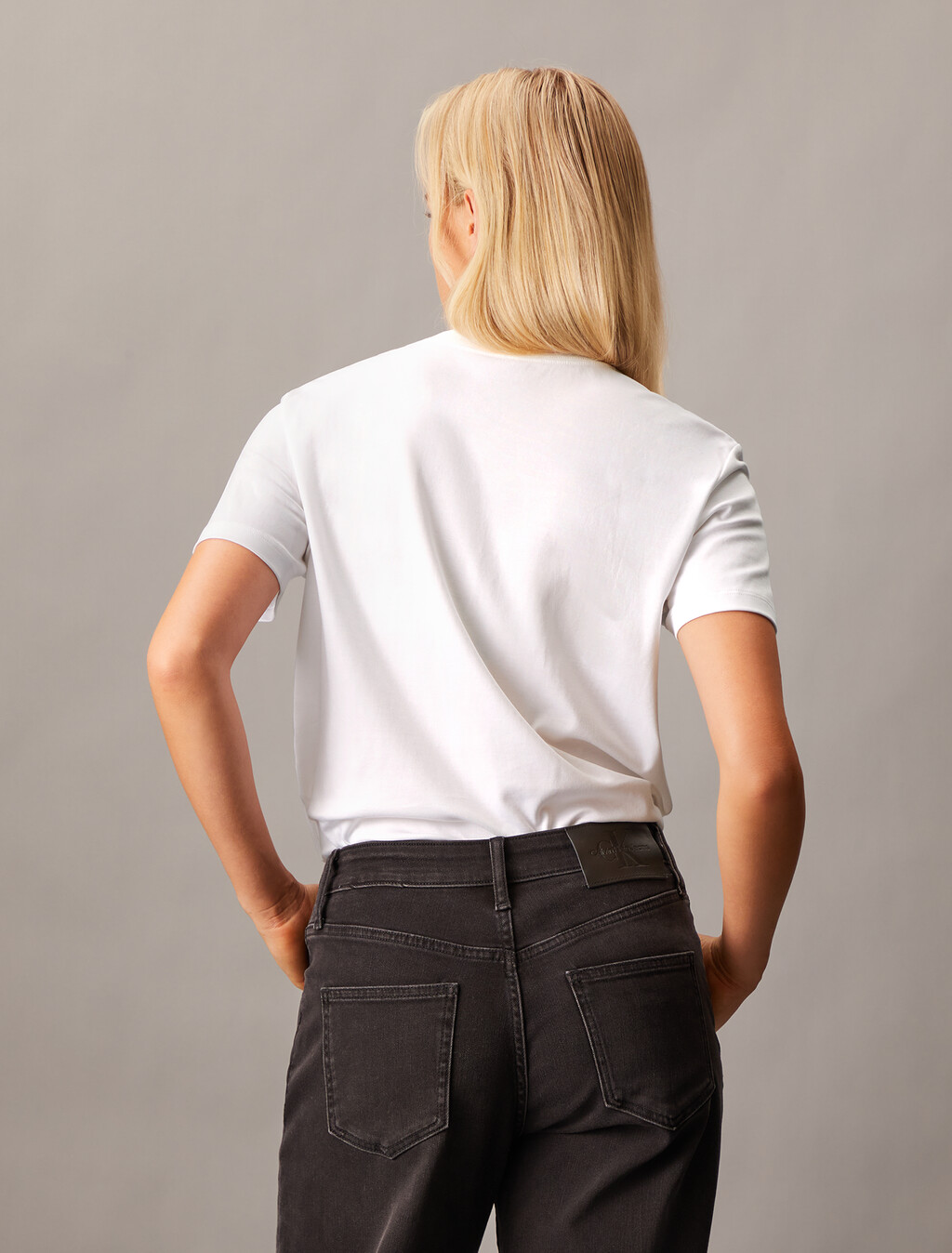 經典 Monogram 標誌 T 裇, Brilliant White, hi-res