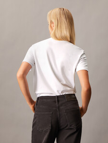 經典 Monogram 標誌 T 裇, Brilliant White, hi-res