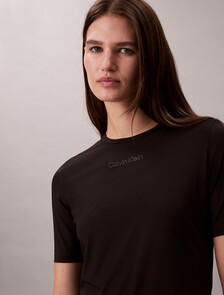 Icon Sport Active Logo T-Shirt, Black, hi-res