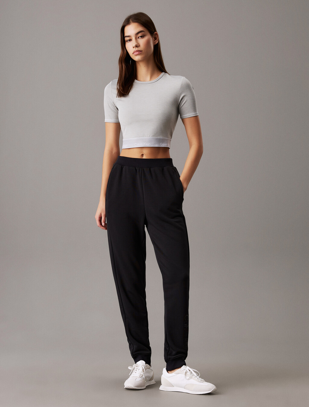 Modern Sport 短版 T 恤, B10 Grey Heather, hi-res
