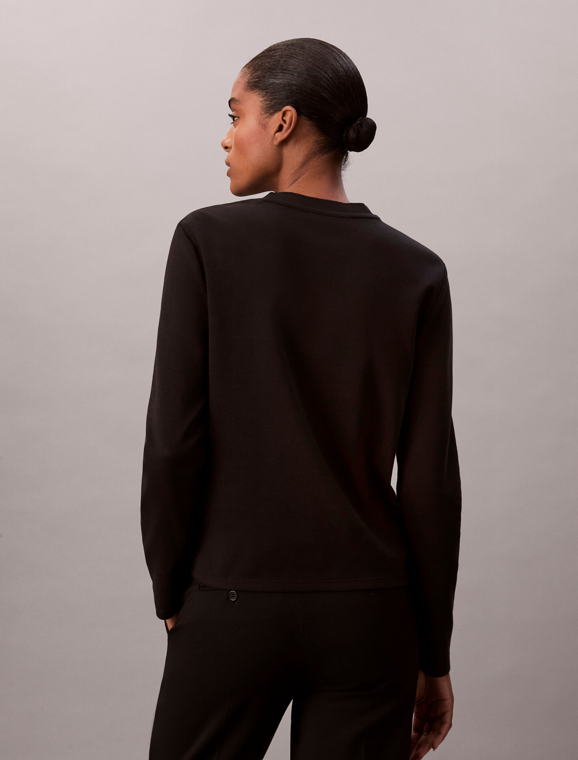 ブリーフィングWOMENS LOGO BACK RIB MOCK NECK　M ブリーフィングWOMENS LOGO BACK RIB MOCK NECK M Vintage Rib