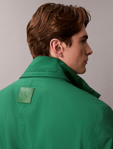 Lightweight Relaxed Short Parka, Verdant Green, hi-res