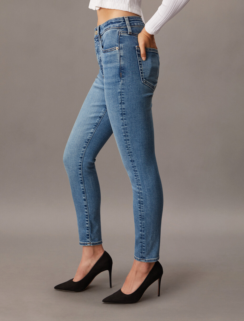 High Rise Skinny Ankle Jeans, WILDWOOD, hi-res