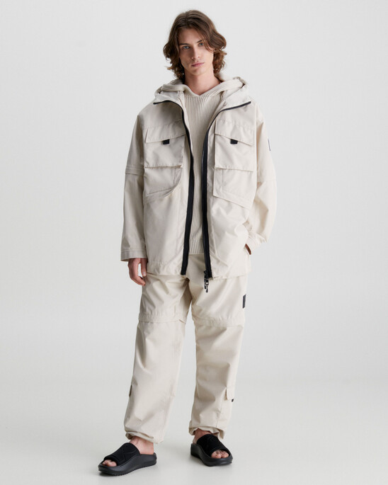 2-IN-1 RELAXED PARKA COAT
