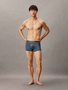 Refined Micro Stretch Low Rise Trunks 3 Pack, BLACK/Turbulence/WOLF GREY, hi-res