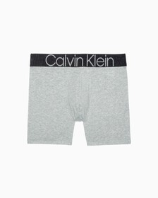 ECO COTTON BOXER BRIEF, H111 Heather Grey, hi-res