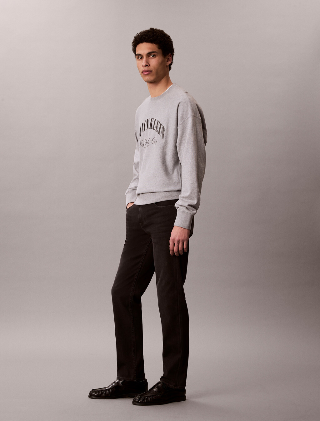 黑色 Body 牛仔褲, DENIM BLACK, hi-res