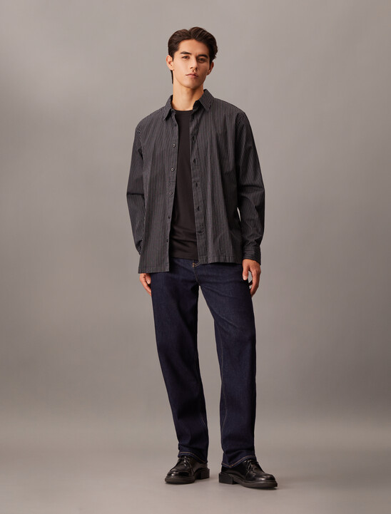 Relaxed Pinstripe Shirt