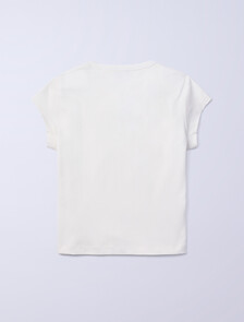 Jung Kook for Calvin Klein Monogram Baby Tee, LILY, hi-res