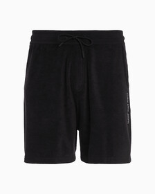 Towelling Jogger Shorts, Ck Black, hi-res