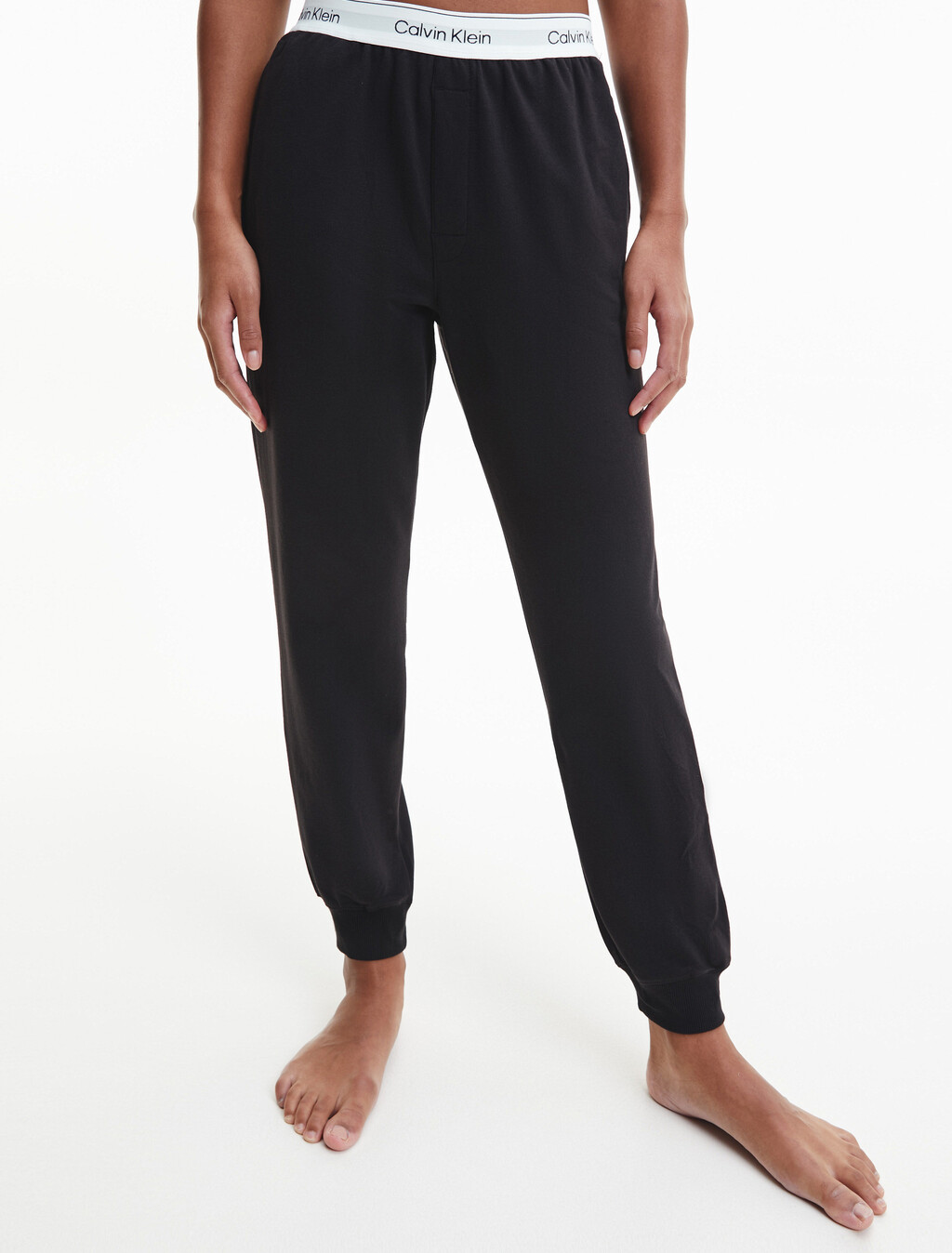 Icon Cotton Lounge Joggers, Black, hi-res