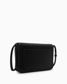 MINIMAL MONOGRAM 掛肩銀包, BLACK, hi-res