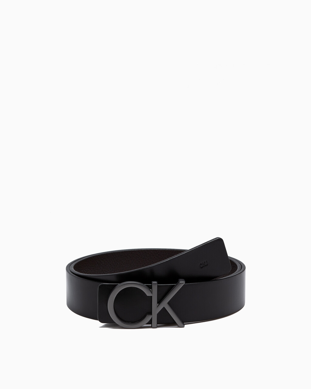Grunge Premium Italian Leather Belt, BLACK/BTR BROWN, hi-res