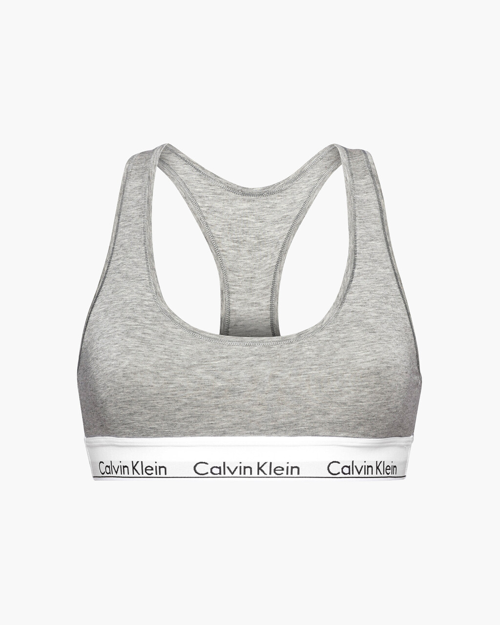 MODERN COTTON LIGHTLY LINED BRALETTE, Grey Heather, hi-res