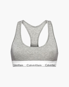MODERN COTTON LIGHTLY LINED BRALETTE, Grey Heather, hi-res