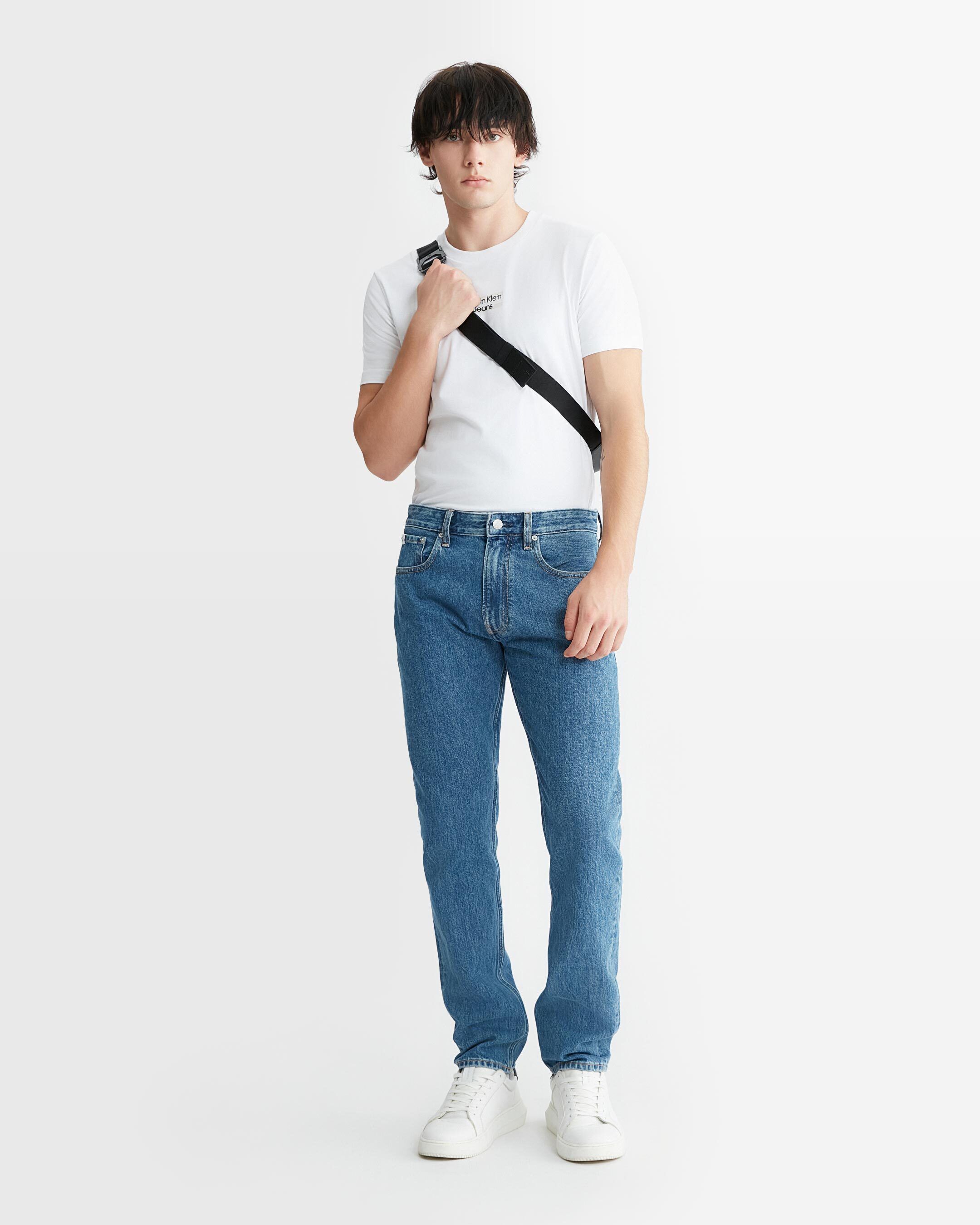 Calvin klein men's straight leg jeans sale