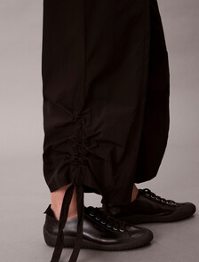 Commuter 七分工裝長褲, Black, hi-res