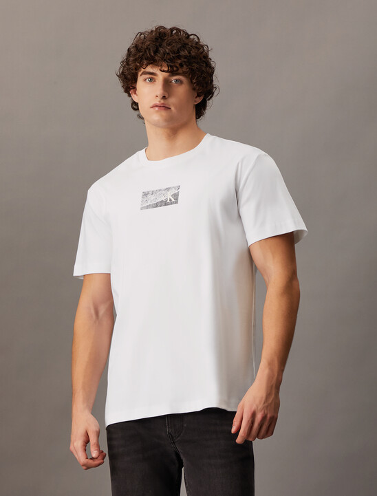 Concrete Monogram Print Regular Tee