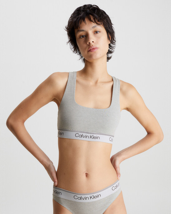 ATHLETIC COTTON LIGHTLY LINED BRALETTE