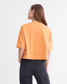 Mingeral Dye Monologo Tee, Burnt Clay, hi-res