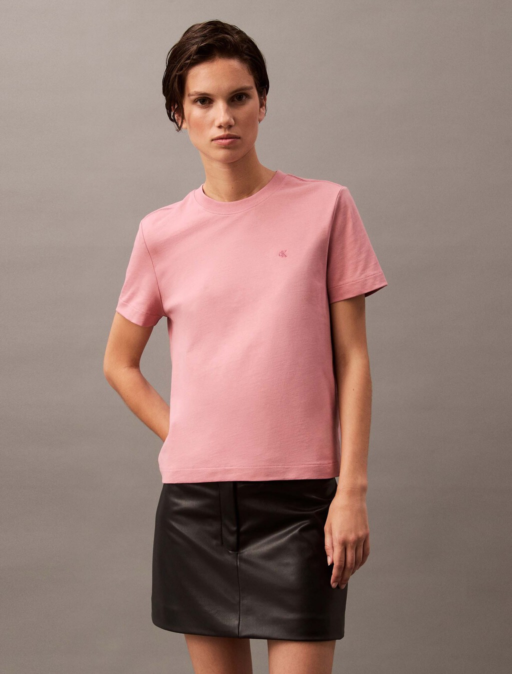 CLASSIC SLIM T 恤, Dusty Rose, hi-res