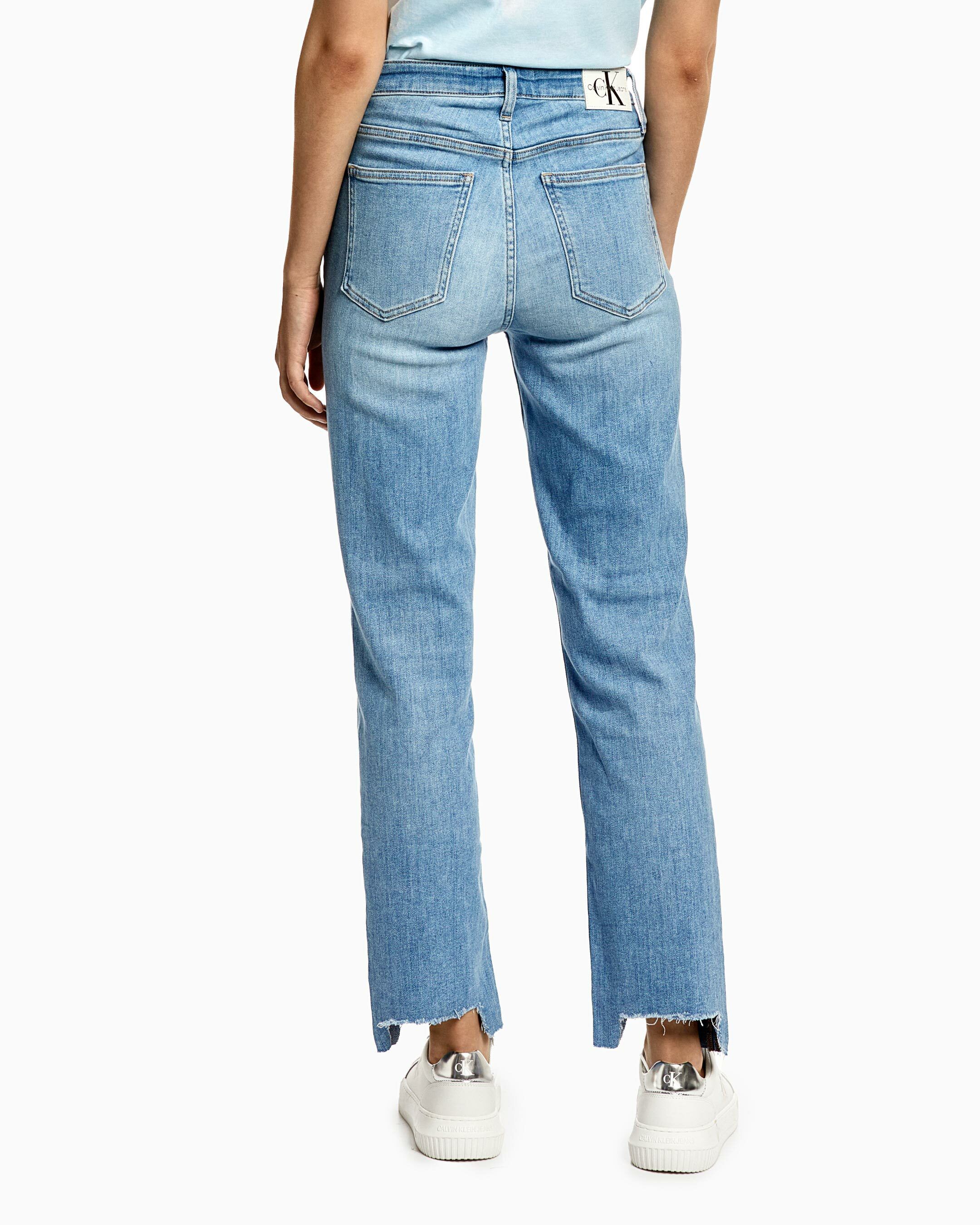 Calvin Klein Garçon Vêtements Pantalons & Jeans Jeans Coupe droite Jean straight mid rise 