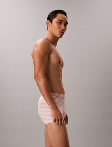 Icon Microfiber Stretch Metallic Low Rise Trunk, DECO SCALE WHITE SAND, hi-res