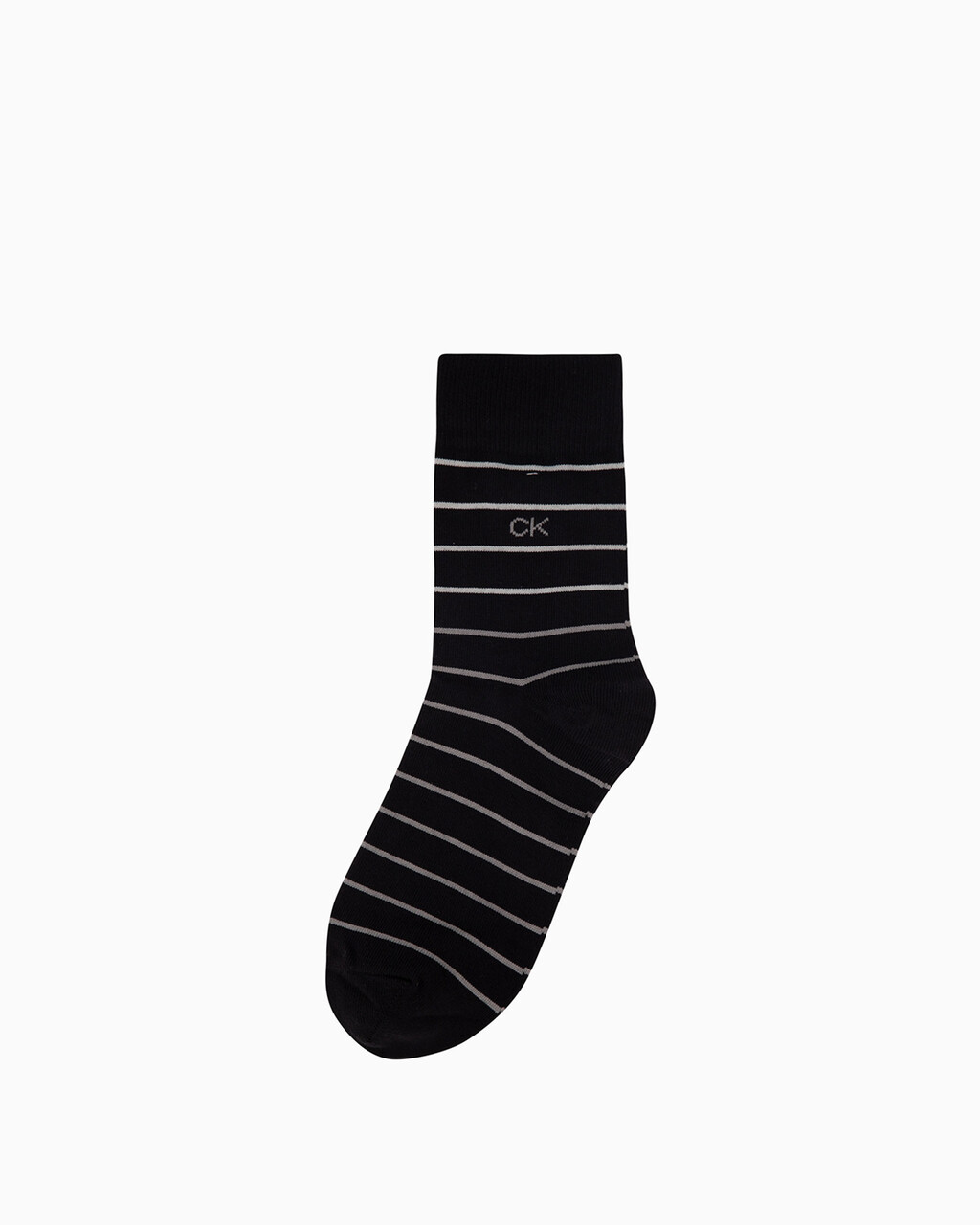 Men's 1 Pack Gradation Crew Socks, BLACK, hi-res