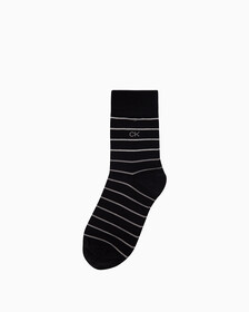 Men's 1 Pack Gradation Crew Socks, BLACK, hi-res