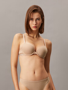 Motive Lightly Lined Demi Bra, CEDAR, hi-res